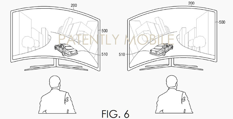 Samsung запатентовала телевизор, который меняет форму
