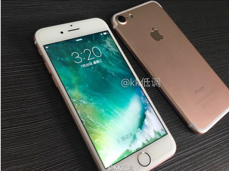 Инсайдеры опубликовали первые фото включенного iPhone 7