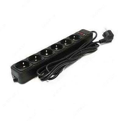 Сетевой фильтр SPG6-B-15 Power Cube surge protector 6 sockets  5м