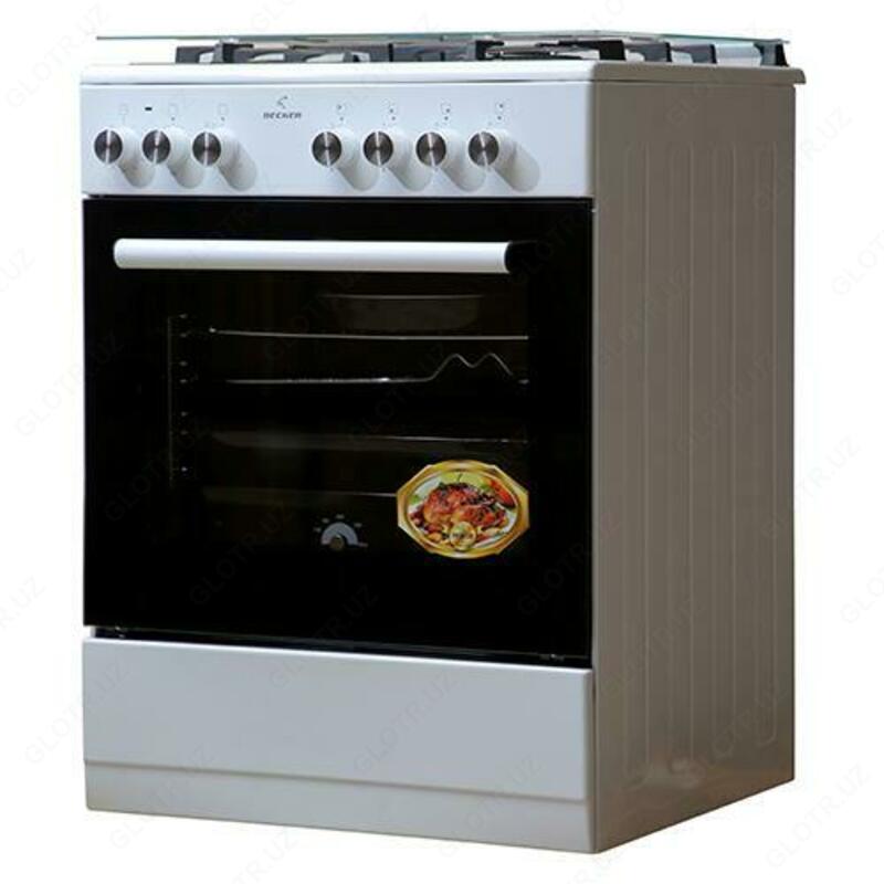 Газовая плита BECKER 6060M3/W