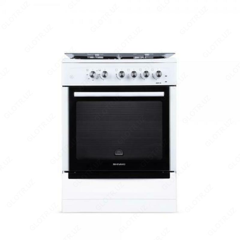 Газовая плита SHIVAKI 6300 КП Белый