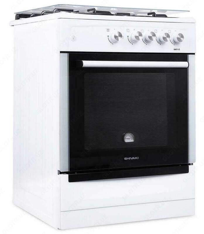 Shivaki 6401 GP gaz plitasi Oq