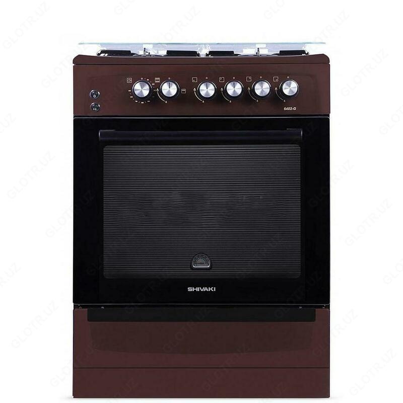 Газовая плита SHIVAKI Shiv 6402 ГП (КОРИЧНЕВЫЙ)