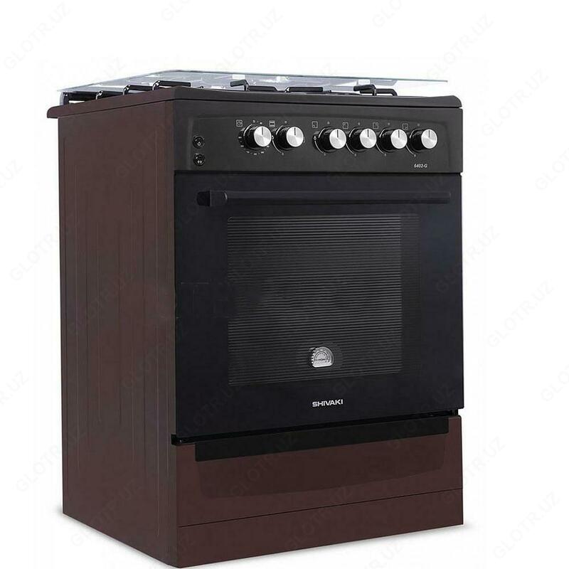 Газовая плита SHIVAKI Shiv 6402 ГП (КОРИЧНЕВЫЙ)