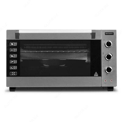 Мини печь Shiv MD 4218 V2 inx/чёрный/серый Lux