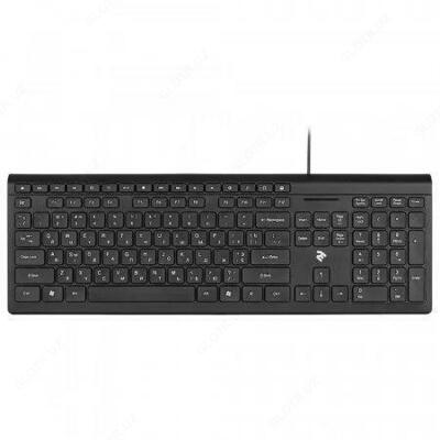 Клавиатура 2E KM1020 Slim USB