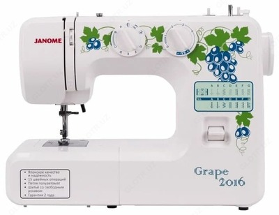 JANOME Grape 2016 tikuv mashinasi