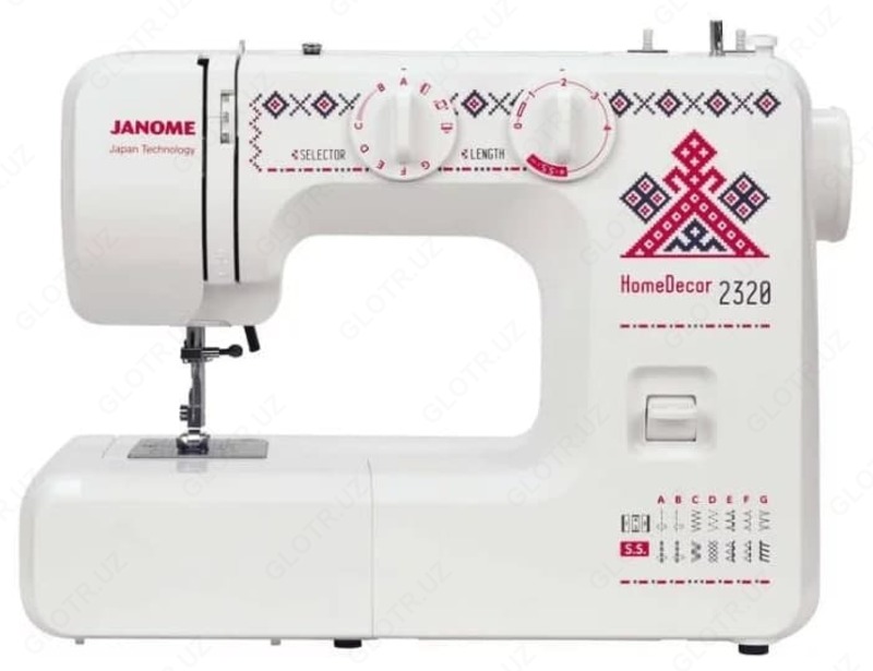 JANOME HomeDecor 2320 tikuv mashinasi