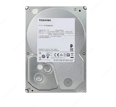 Qattiq disk HDD 6000 Gb Toshiba DT02ABA600, 3,5 ", 128Mb, SATA III