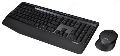 Logitech Wireless Combo MK345 Black USB klaviatura va sichqoncha