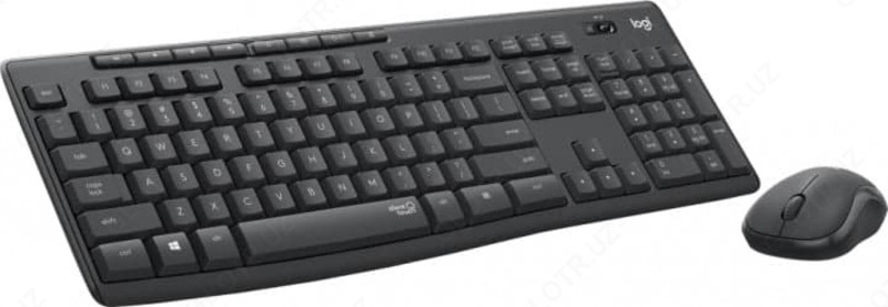 Комплект беспроводной Logitech MK295 Silent Wireless Graphite