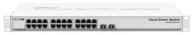 MikroTik CSS326-24G-2S + RM tugmasi