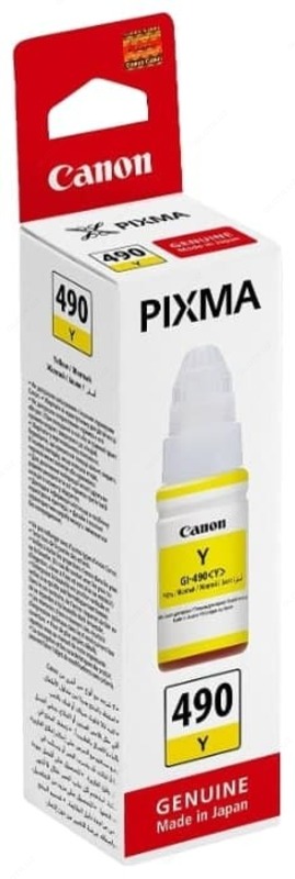 Чернила Canon GI-490Y (0666c001)