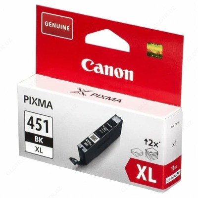 Картридж Canon CLI-451BK XL (6472B001)