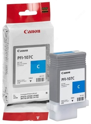 Canon PFI-107C kartridj (6706B001)