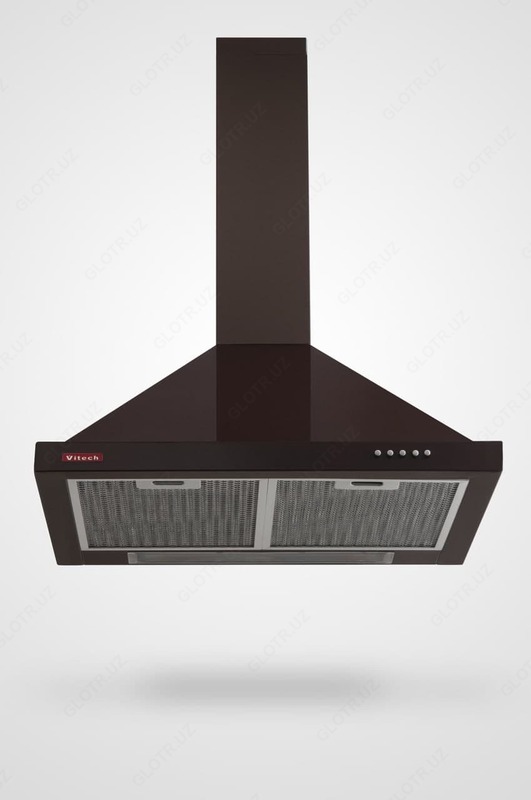 Кухонная вытяжка Vitech 60 CUPOL 2 SERIES/TURBO/baffle/LED