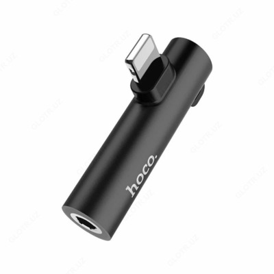 Переходник hoco LS21 Lightning на 3.5мм аудио конвертер