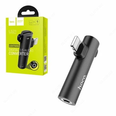 Audio konvertor adapteri Hoco LS21 Lightning - 3,5 mm