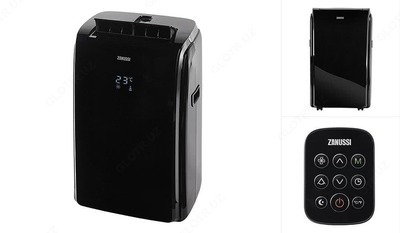 Мобильный кондиционер ZANUSSI 09 Black Wi-Fi