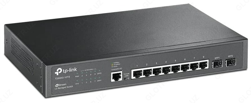 Коммутатор TP-LINK JetStream T2500G-10TS