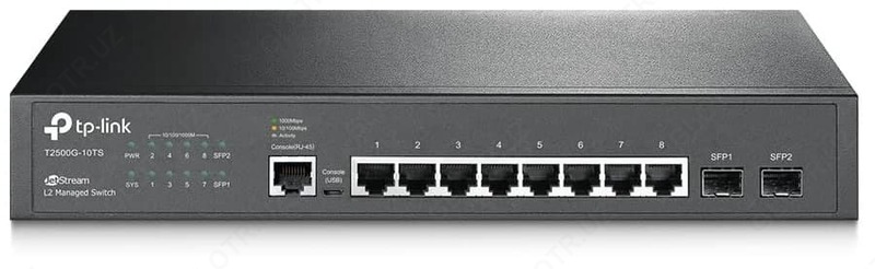 Коммутатор TP-LINK JetStream T2500G-10TS