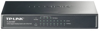 Коммутатор TP-LINK TL-SG1008P