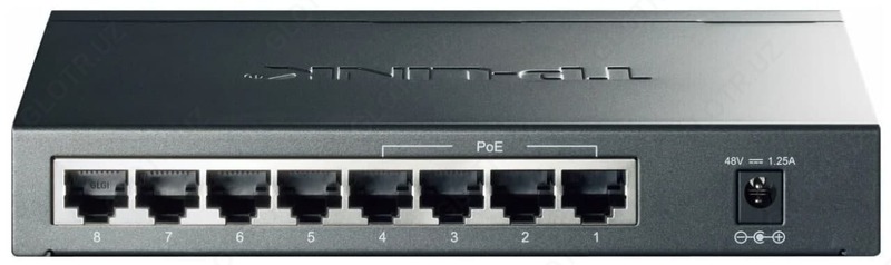 Коммутатор TP-LINK TL-SG1008P
