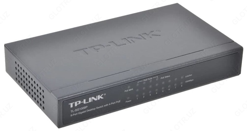 Коммутатор TP-LINK TL-SG1008P