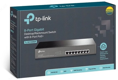 Kommutator TP-LINK TL-SG1008MP