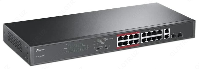 Коммутатор TP-LINK TL-SL1218MP