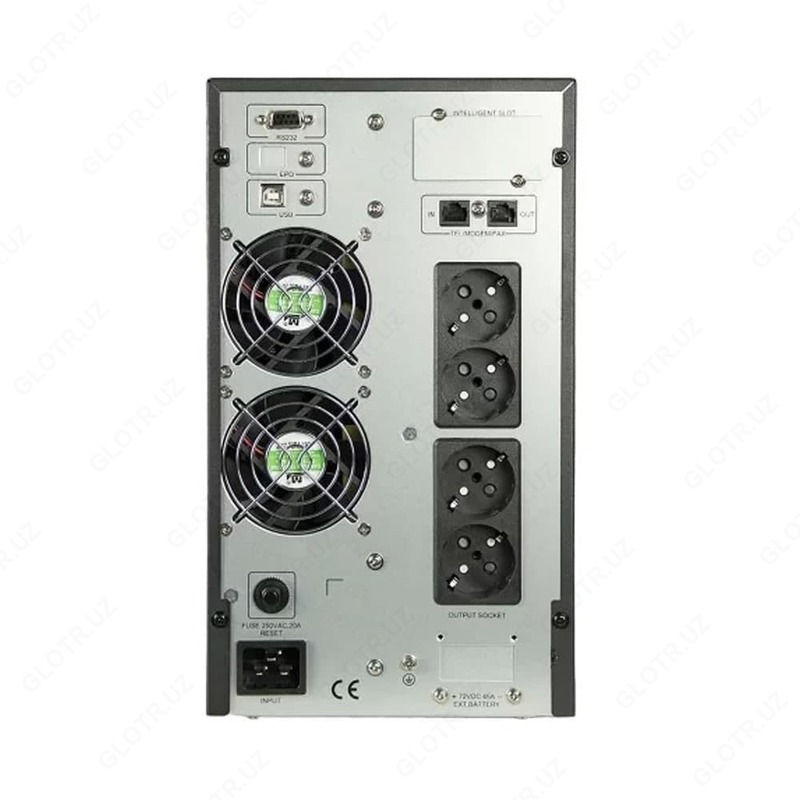 Uzluksiz quvvat manbai MYPRO EA 9010 (S) Onlayn UPS 10KVA pF 1,0 LCDS 16x12-9Ah