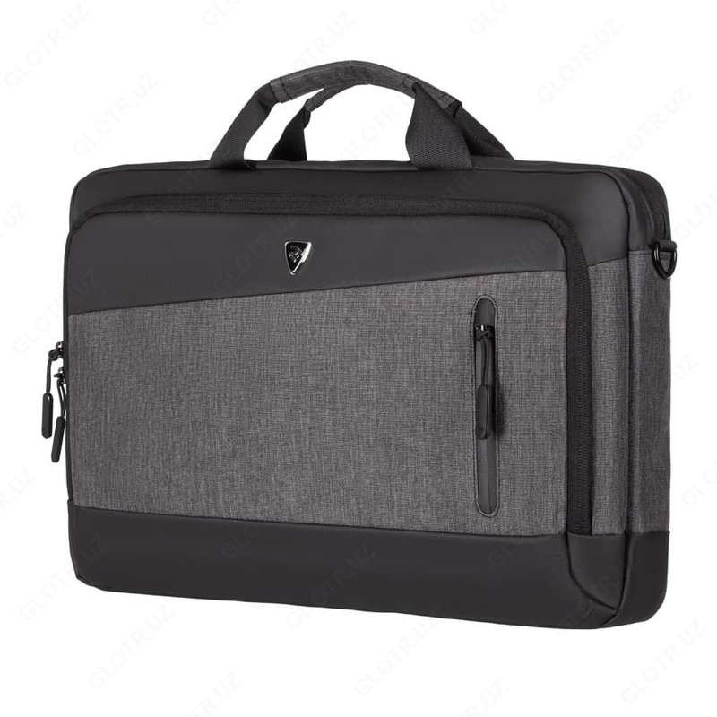 Сумка для ноутбука 2E Laptop Bag Slant 16" Grey-Black