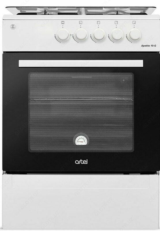 Газовая плита ARTEL Apetito 10-G ГП без гриля (белый)
