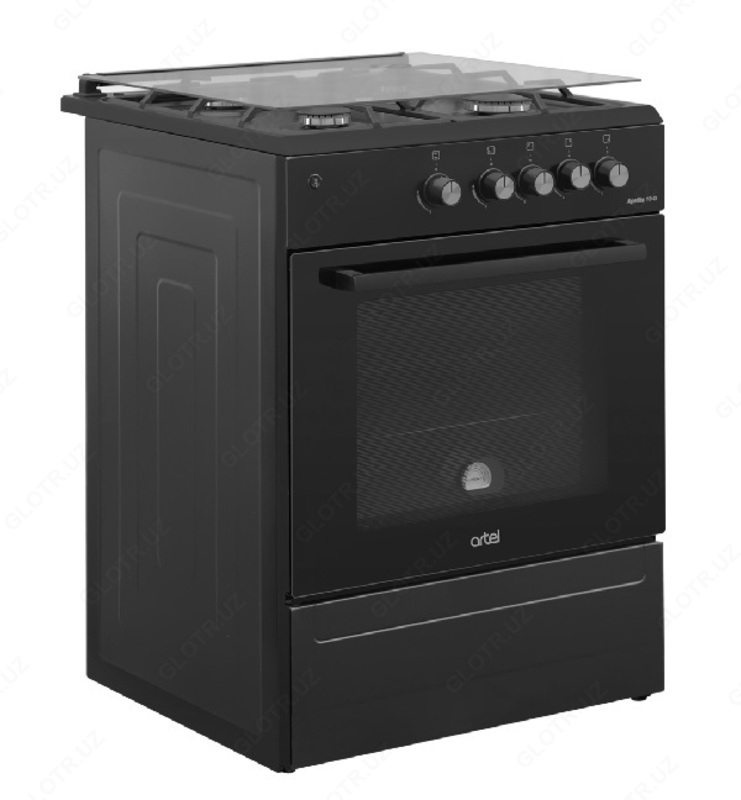 Газовая плита ARTEL Apetito 10-G CHU (черный матовый)