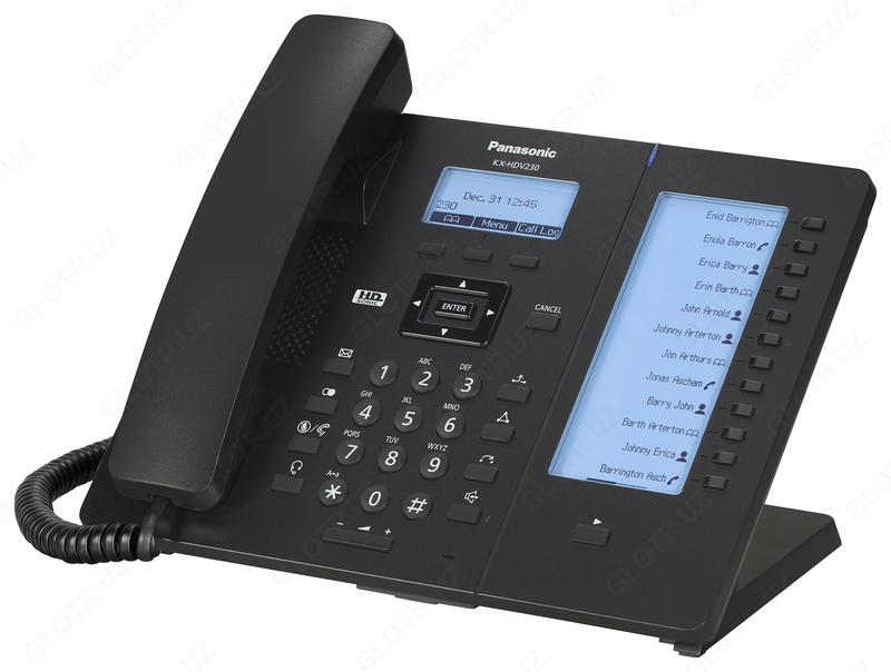 Panasonic KX-HDV230RU-B SIP telefoni