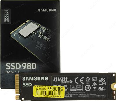 Твердотельный накопитель SSD Samsung 980 500 Гб MZ-V8V500BW PCI-E