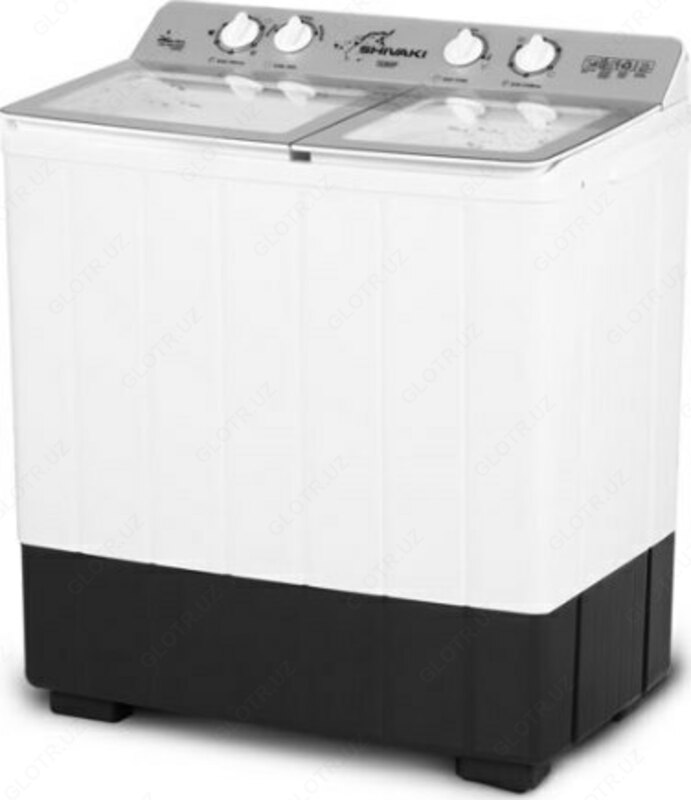 Стиральная машина полуавтомат SHIVAKI TG80P 3D (8 кг) серебристый