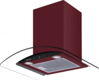 Кухонная вытяжка SHIVAKI shiv-0660 Rainbow T (бордо) - 1 450 000 сум