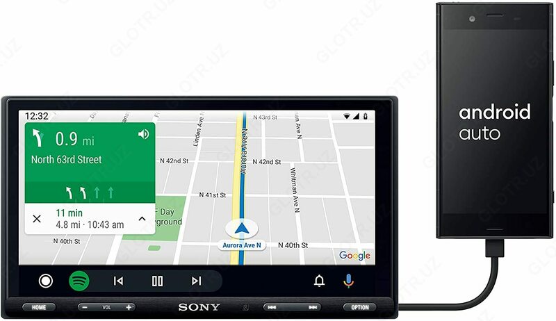 Автомобильный медиа-ресивер SONY XAV-AX5500