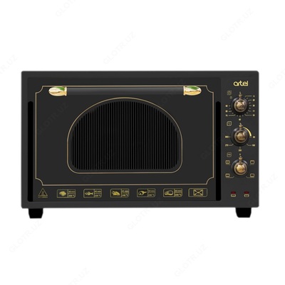 Mini pech Artel MD-4218 Qora / Qora Art-Retro (lyuks)