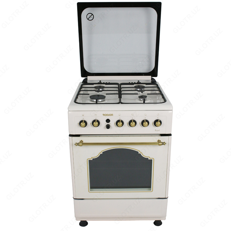 Gaz plitasi Roison RHWG 60 BE / BL Royal Full Classic Beigej / Black