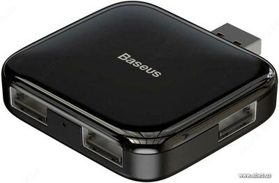 Хаб Baseus Fully Folded Portable 4-in-1 USB to 4xUSB2.0 CAHUB-CW01
