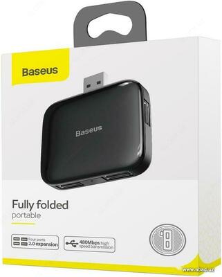 Хаб Baseus Fully Folded Portable 4-in-1 USB to 4xUSB2.0 CAHUB-CW01