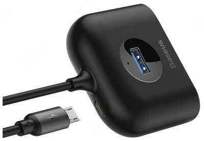 Хаб Baseus Square Round CAHUB-BY01