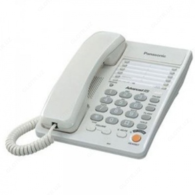 Panasonic KX-TS2363UAW telefon bitta tugmachali terish, karnay, avtomatik terish