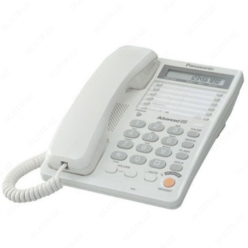 Телефон Panasonic KX-TS2365UAW ЖКД, спикер, автодозвон