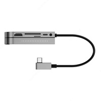  USB-концентратор Baseus Bend Angle No.7 Multifunctional CAHUB-WJ0G для iPad Pro - 