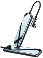  USB-концентратор Baseus Multi-functional HUB Type-C to 3xUSB+HDMI CAHUB-CZ0G разъемов: 4 - 