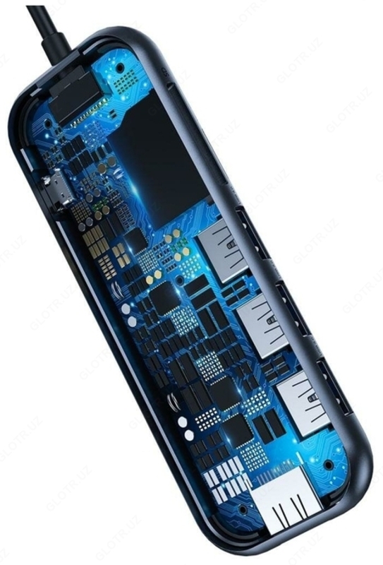  USB-концентратор Baseus Multi-functional HUB Type-C to 3xUSB+HDMI CAHUB-CZ0G разъемов: 4 Только в розницу