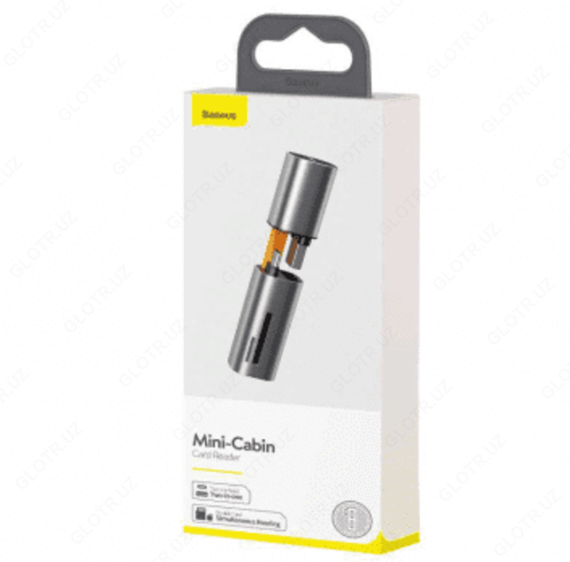 Картридер Baseus mini-cabin card reader CADKQ-A03